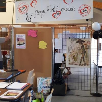 Notre espace en cours de préparation