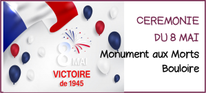 Ceremonie 8 mai