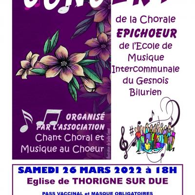 20220326 Concert Thorigné sur Dué