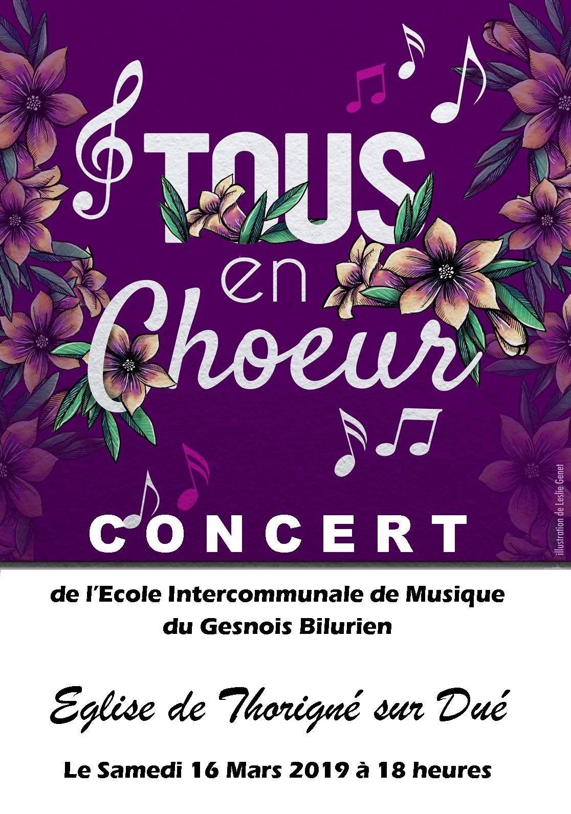 20190316 Concert Thorigné sur Dué