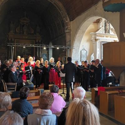 Deux chorales réunies pour le plus grand plaisir de tous